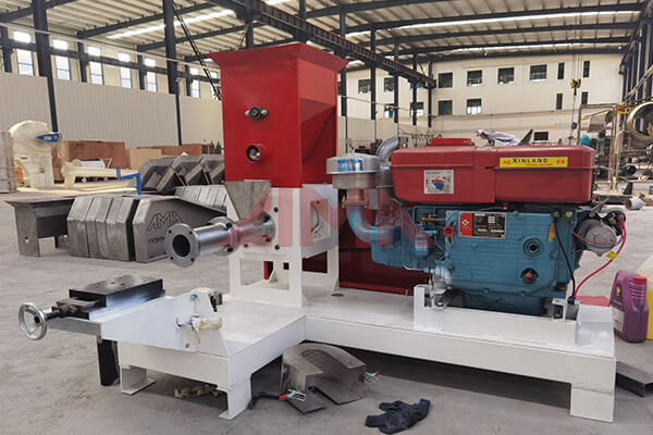 extruder fish feed making  machine